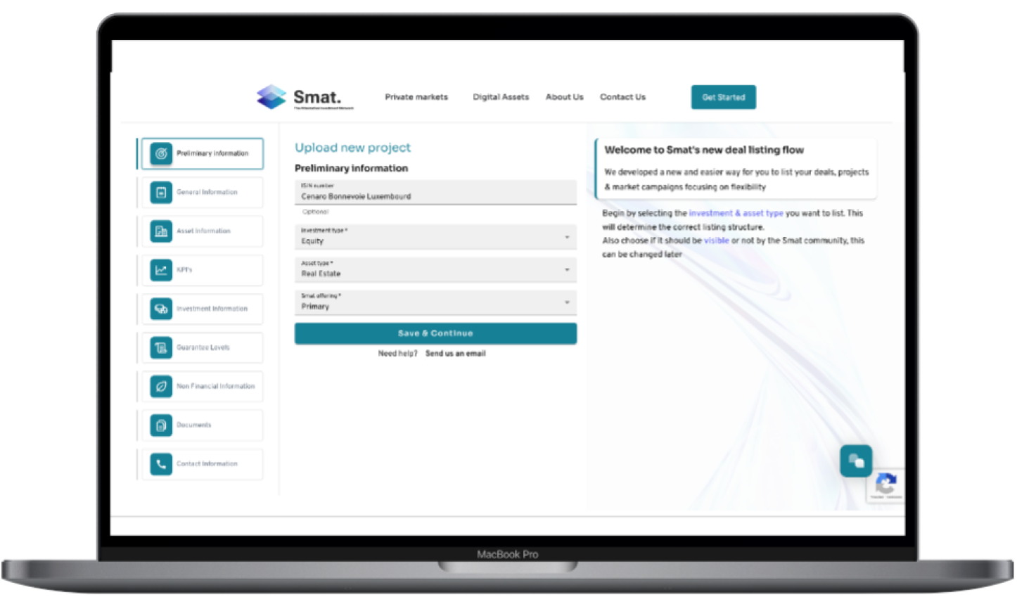 Deal listing process